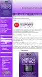Mobile Screenshot of medicina-interna.ro